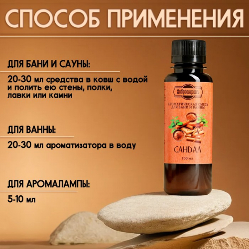 Ароматизатор для бани и ванны 