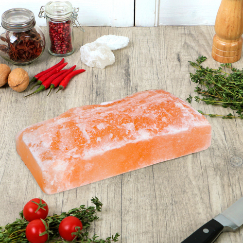 Кирпич из гималайской соли, натуральный, 20х10х5 см, 