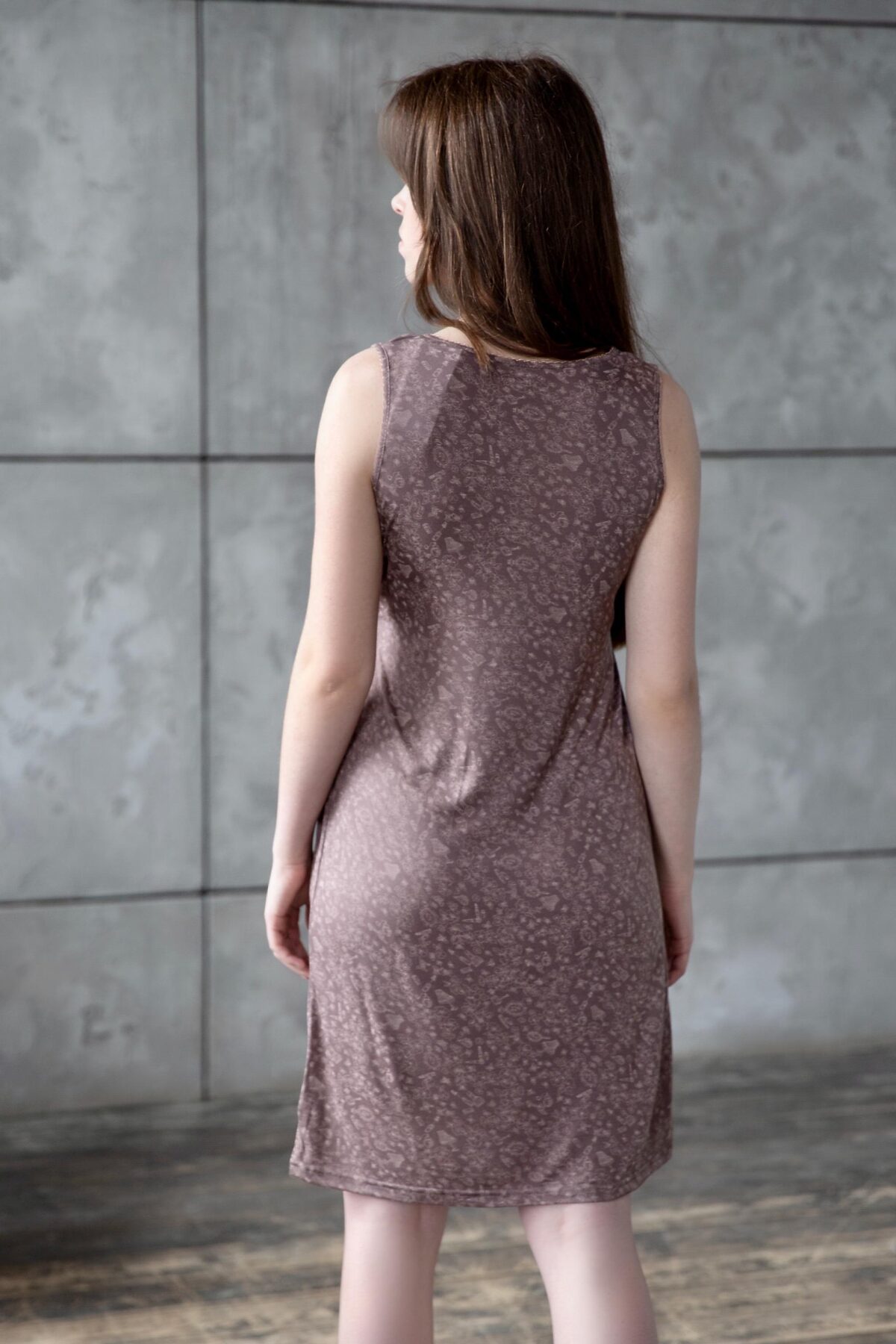 Ночная сорочка LIKA DRESS #863590Коричневый
