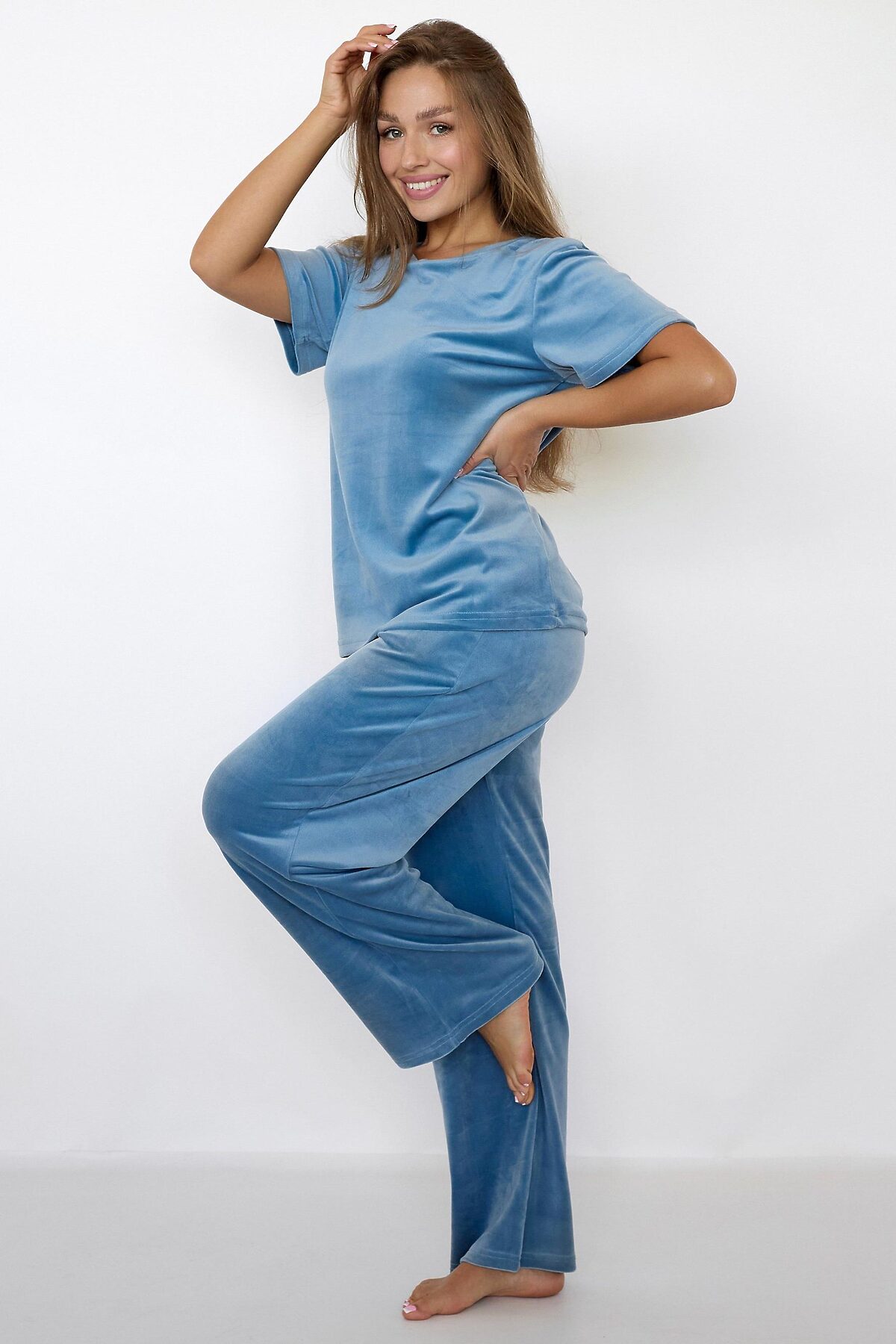 Костюм (Футболка+Брюки) LIKA DRESS #1050143Индиго