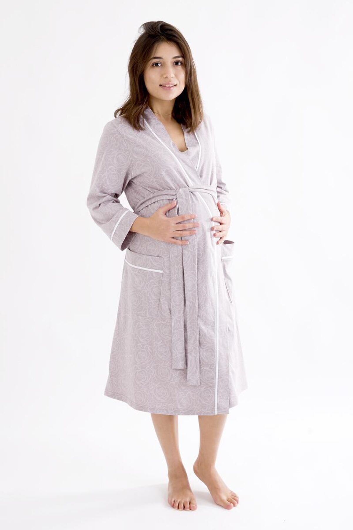 Комплект (Халат+Сорочка) LIKA DRESS #862710Мультиколор
