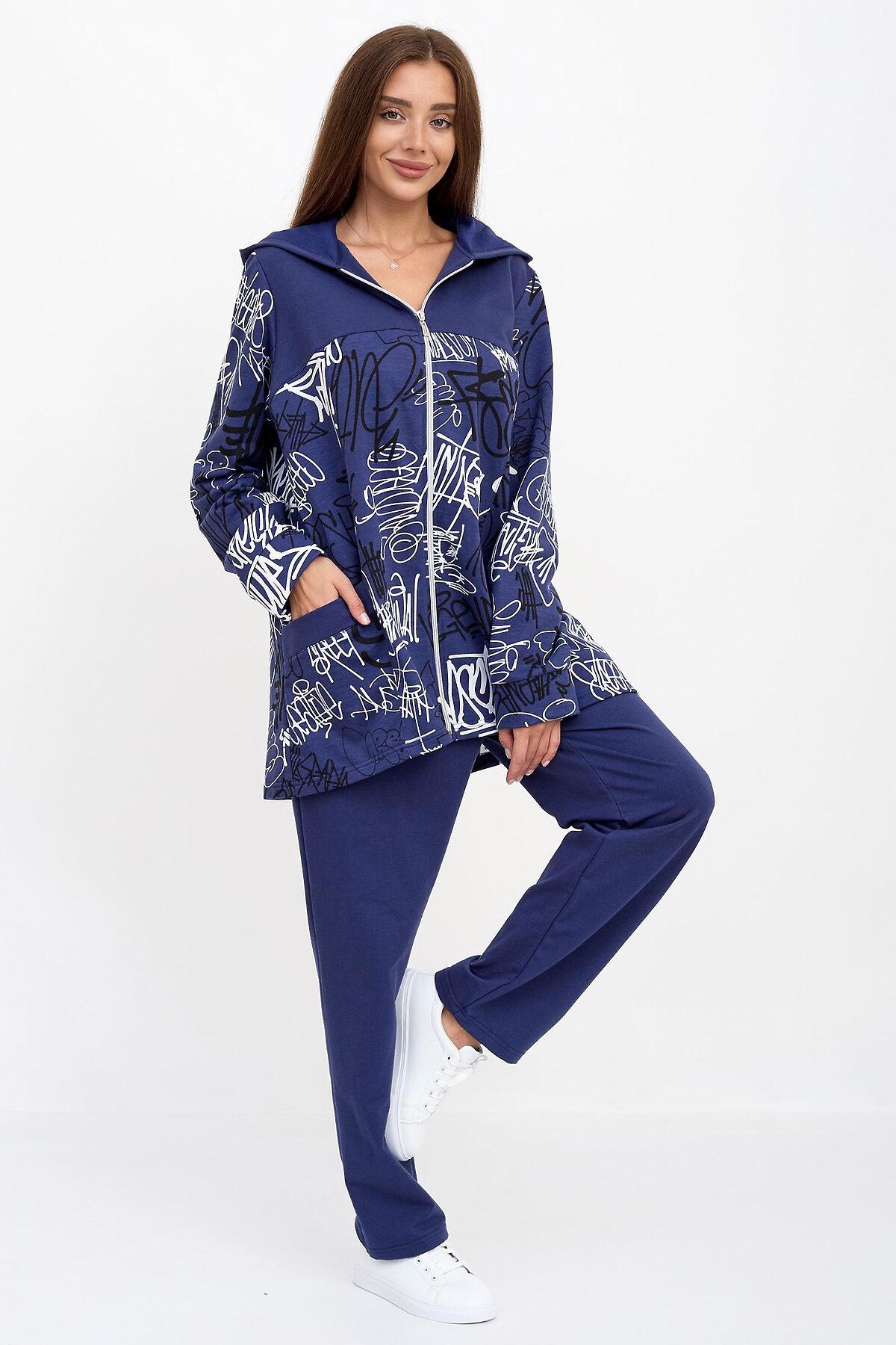 Костюм женский Мелания В LIKA DRESS #916750Синий