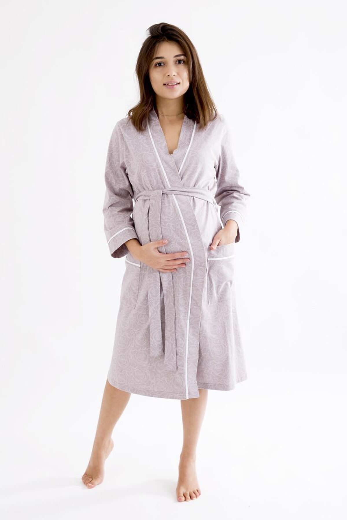 Комплект (Халат+Сорочка) LIKA DRESS #862710Мультиколор