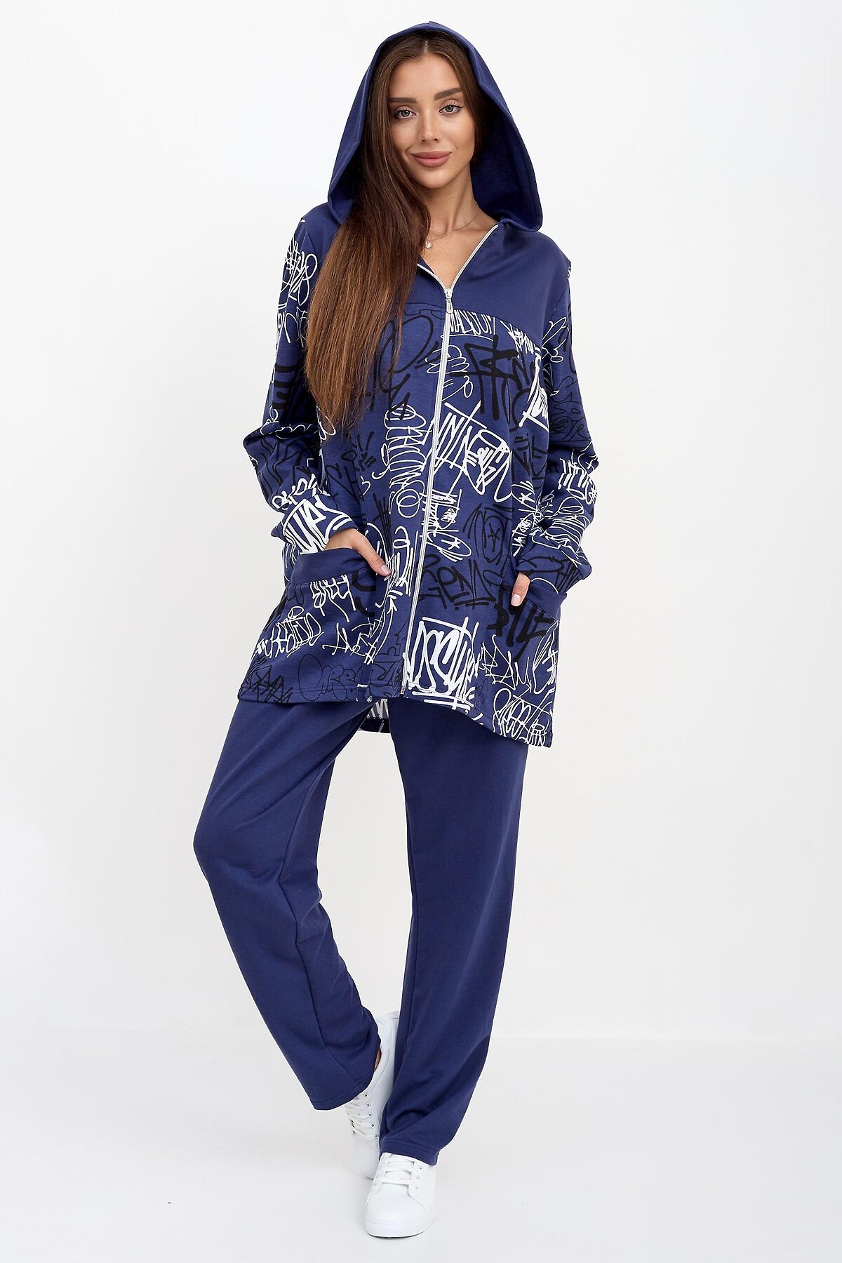 Костюм женский Мелания В LIKA DRESS #916750Синий
