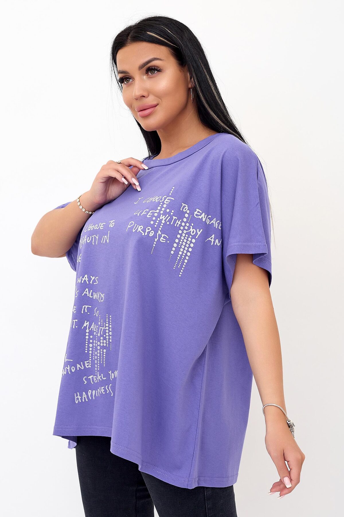 Туника женская Мадонна Ф LIKA DRESS #892851Фиолетовый