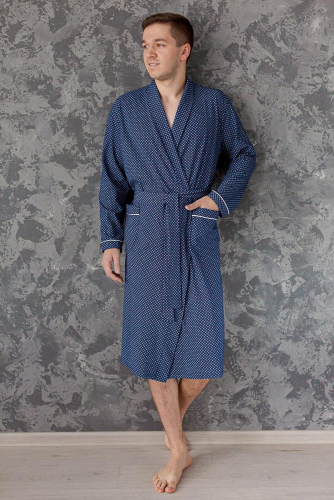 Халат LIKA DRESS #863263Синий