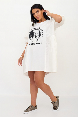 Туника LIKA DRESS #863229Белый