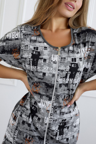 Халат LIKA DRESS #1055866Серый