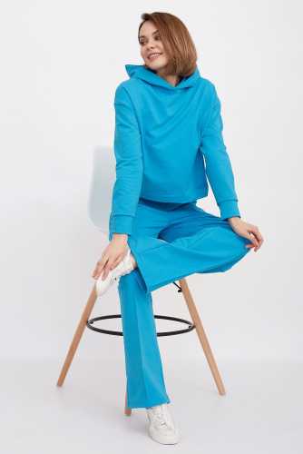 Костюм (Худи+Брюки) LIKA DRESS #863048Голубой