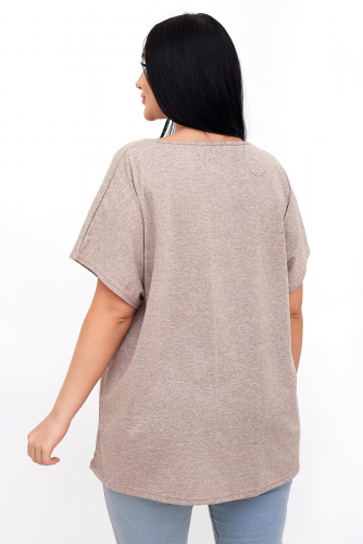 Туника LIKA DRESS #863006Коричневый