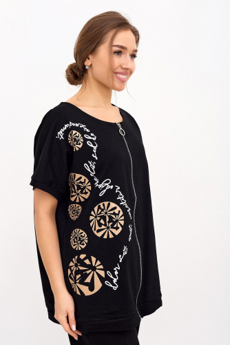 Костюм (Кофта+Брюки) LIKA DRESS #863225Черный