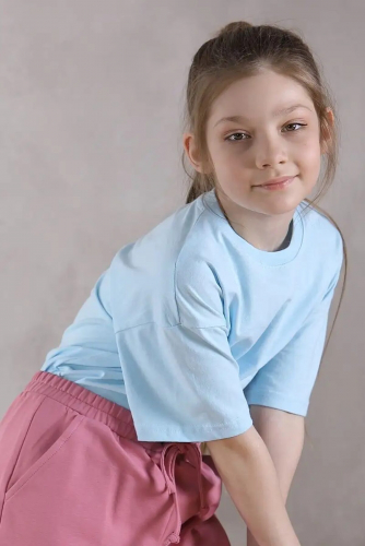Футболка детская Женя Г LIKA DRESS #916736Голубой