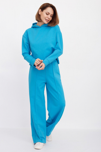 Костюм (Худи+Брюки) LIKA DRESS #863048Голубой