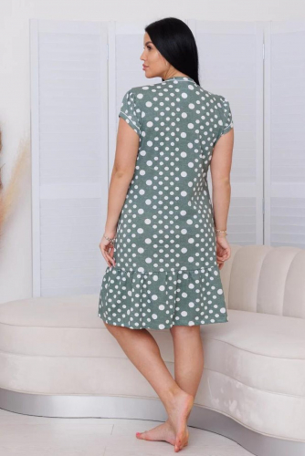 Халат LIKA DRESS #970740Зеленый