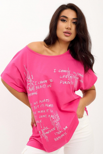Туника женская Мадонна М LIKA DRESS #928586Малиновый