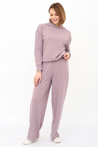 Костюм (Худи+Брюки) LIKA DRESS #863011Коричневый