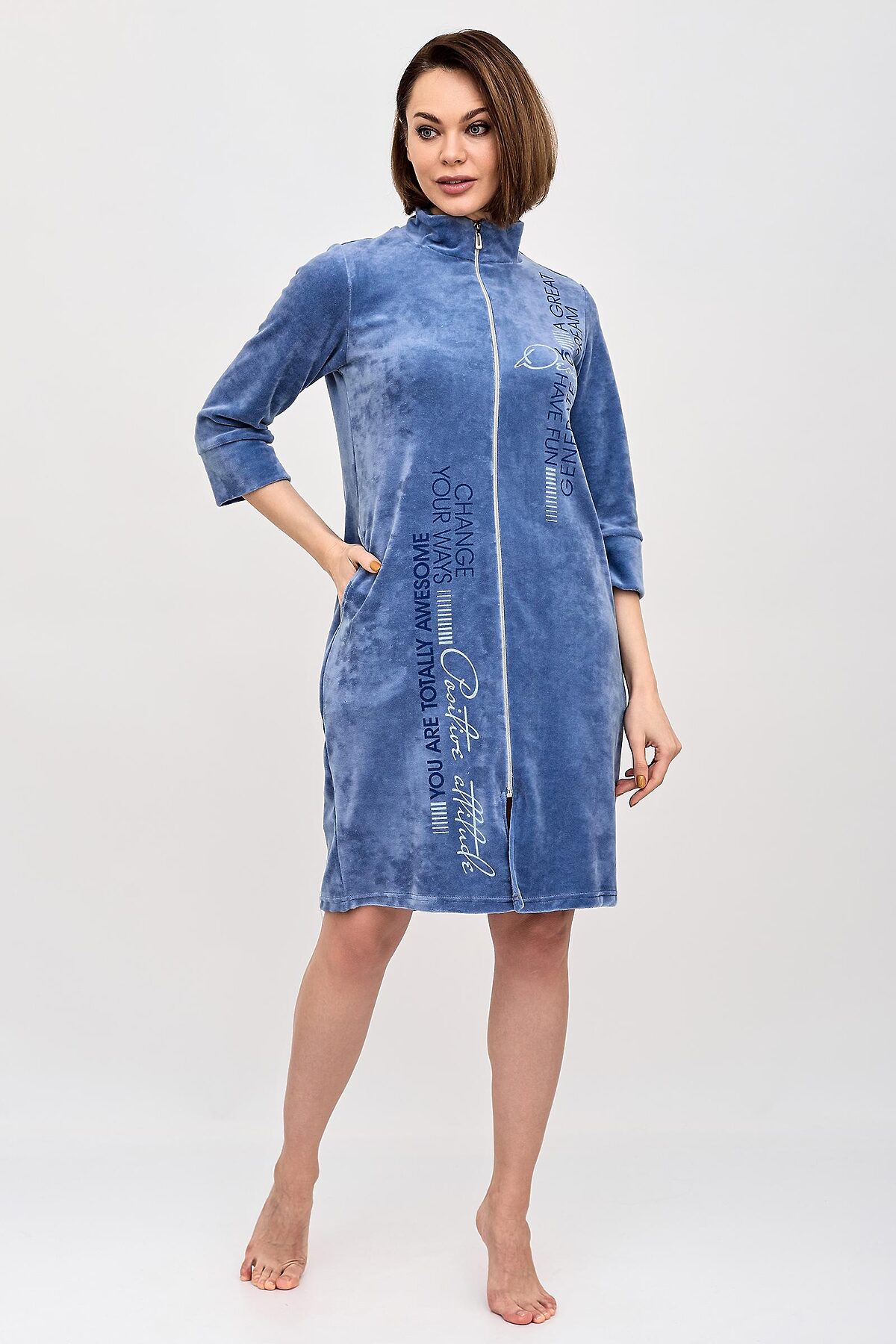 Халат женский Ингрид LIKA DRESS #932181Индиго