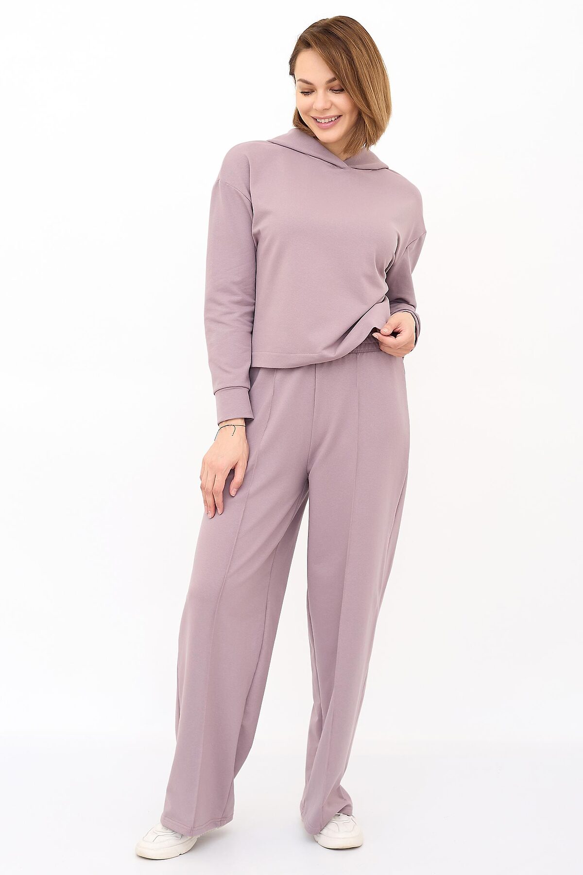 Костюм (Худи+Брюки) LIKA DRESS #863011Коричневый