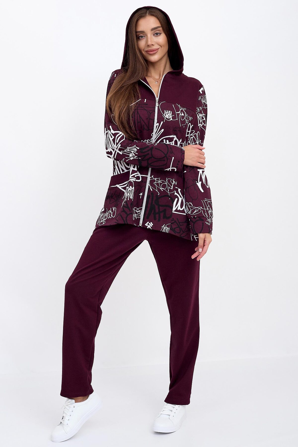 Костюм женский Мелания Д LIKA DRESS #916751Бордовый