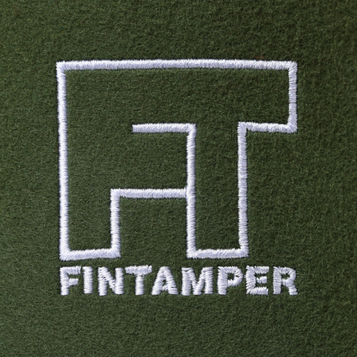 Шапка для бани FINTAMPER, бесшовная, фетр, шерсть мериноса, оливковая