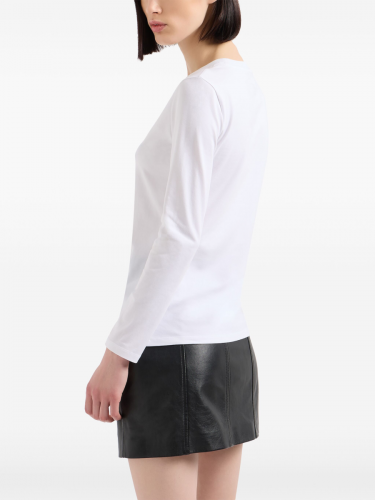 Лонгслив Armani белый 5058