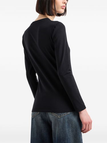 Лонгслив Armani черный 5058