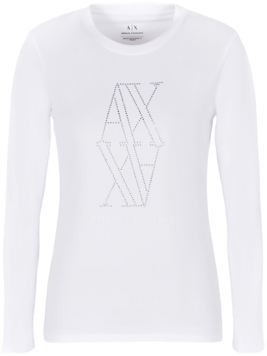 Лонгслив Armani белый 5058