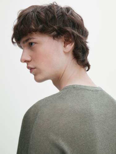 Джемпер Massimo Dutti хаки 2236