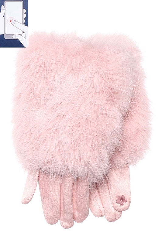 Перчатки жен. Исинь 1 сенсорные/мех