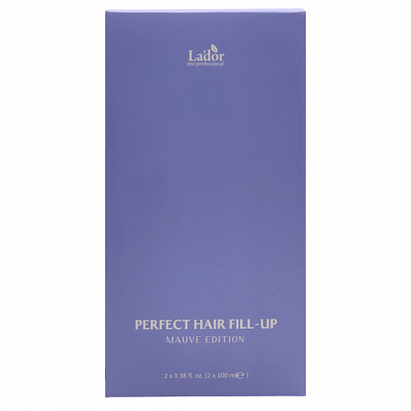 Lador Набор ампульных филлеров / Perfect Hair Fill-Up Mauve Edition Duo, 100 мл x 2