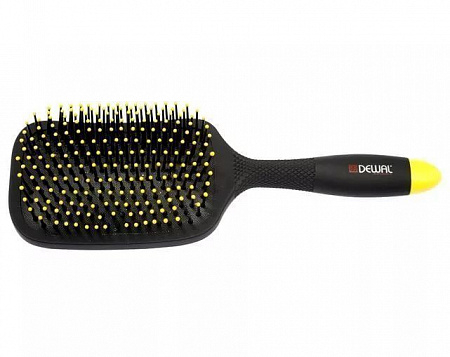 Dewal Щетка для волос массажная / Banana Black BNN80, черный