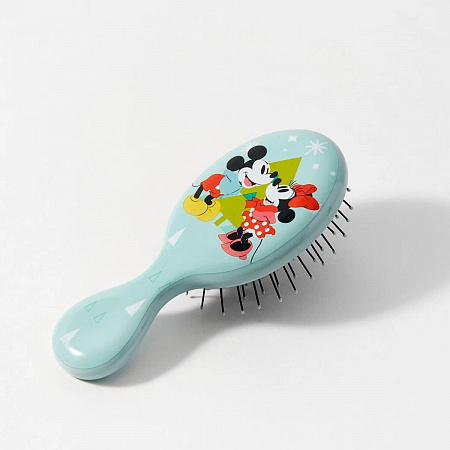 Wet Brush Расческа для спутанных волос мини / Holiday Joy Mini Detangler Holiday Couple BWR832MMWH