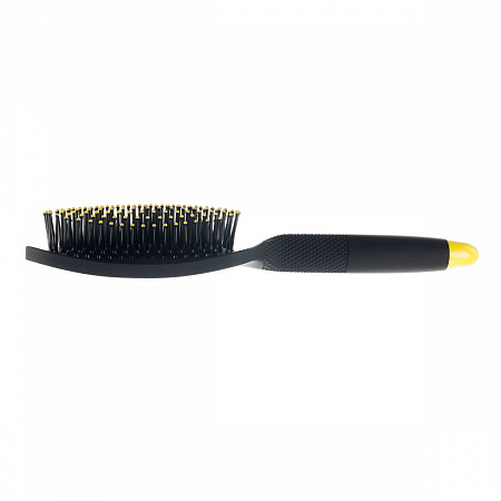 Dewal Щетка для волос массажная / Banana Black BNN80, черный