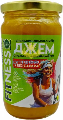 HiFood Джем FITNESS Апельсин-Лимон-Имбирь 450гр