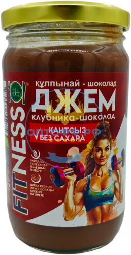 HiFood Джем FITNESS Клубника-Шоколад 450гр