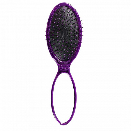 Wet Brush Расчёска для спутанных волос мини раскладная BWR823ECPU, фиолетовый