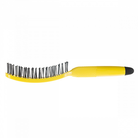Dewal Щетка для укладки волос продувная / Banana BNN87, желтый