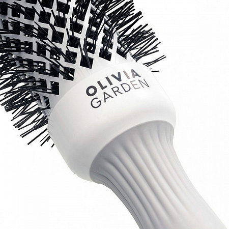 Olivia Garden Термобрашинг для укладки волос / Expert Blowout Shine White & Grey ID2003/OGBCI25, 25 мм, серый