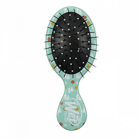 Wet Brush Расческа для спутанных волос мини / Holiday Joy Mini Detangler Love And Joy BWR832MMJY