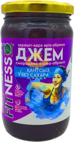 HiFood Джем FITNESS Смородина-Слива-Абрикос 450гр
