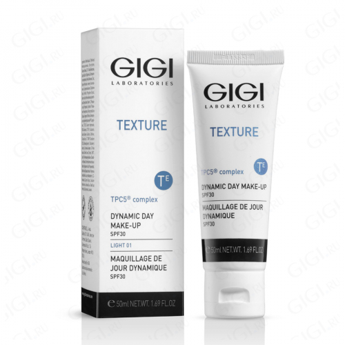 GIGI Динамический дневной тональный крем 30 SPF / Texture DDM Dynamic Day Make-Up, 50мл