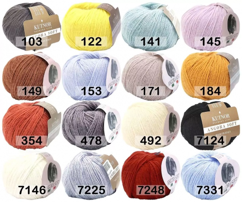 Пряжа Kutnor Angora Soft