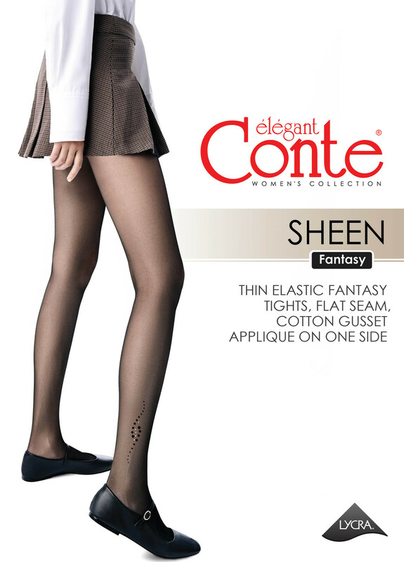 Фантазийные CONTE SHEEN Колготки женские