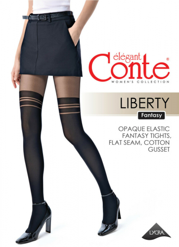 Фантазийные CONTE LIBERTY Колготки женские