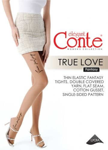 Фантазийные CONTE TRUE LOVE Колготки женские