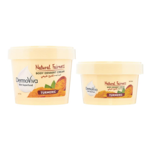 DABUR DERMOVIVA Turmeric Body Dessert Крем для кожи 140+70мл