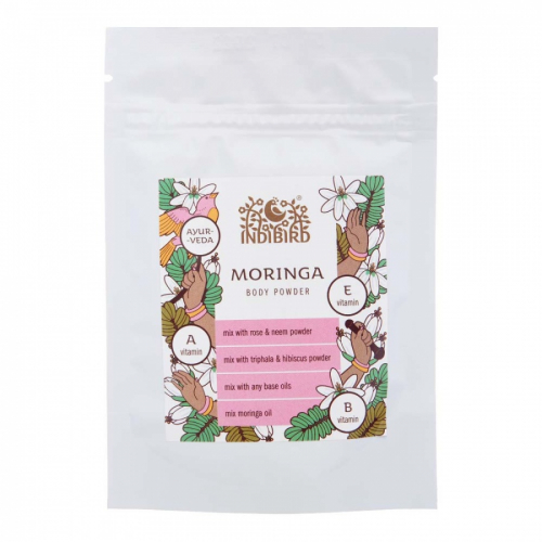 INDIBIRD Moringa Leaf Powder Моринга листья порошок 50г