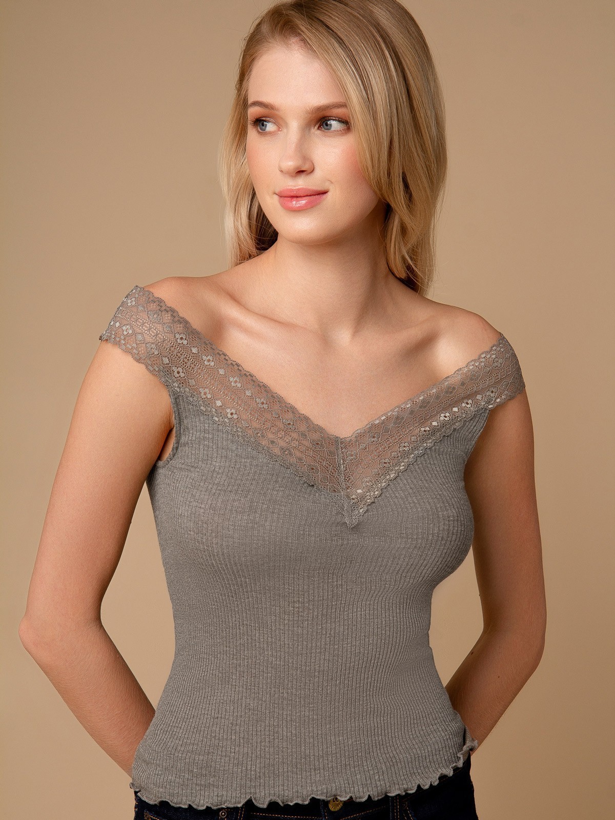 Женская майка Indefini (Арт. 3246TDJ)