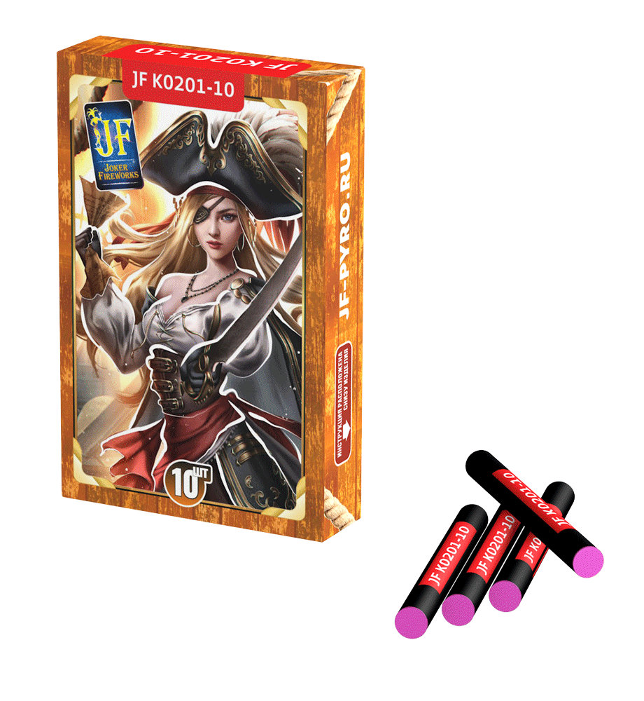 Петарды Черная дробь 10 штук JF K0201-10 Joker