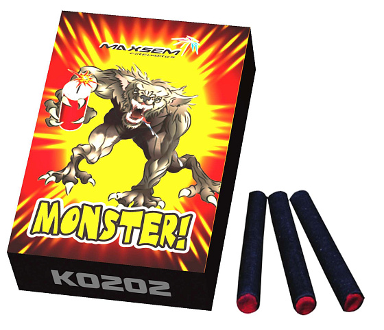 Петарды MONSTER 20 штук K0202 Maxsem